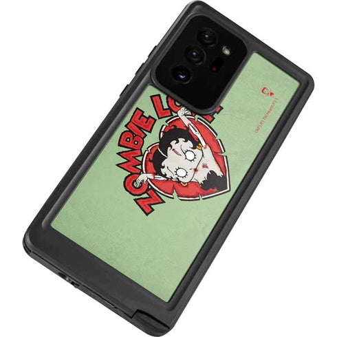 Betty Boop Zombie Love Galaxy Note20 Ultra 5G Waterproof Case